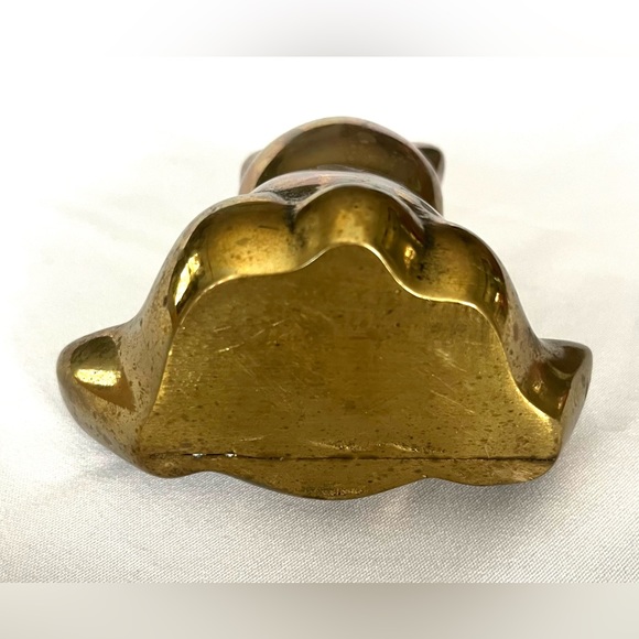 Vintage Brass Bear - Picture 3 of 3